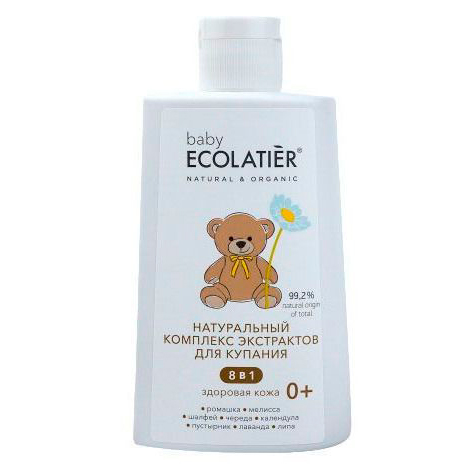 Ecolatier Комплекс экстрактов 8-в-1 для купания детей 0+ 250 мл