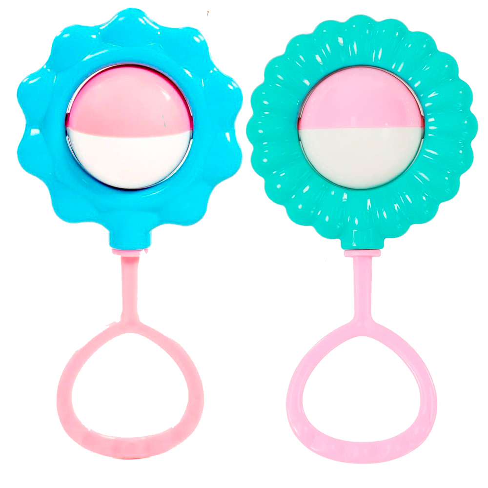 Погремушка Цветок один из двух цветов