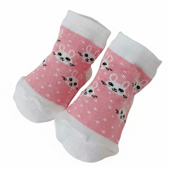 Носочки с зайчиками