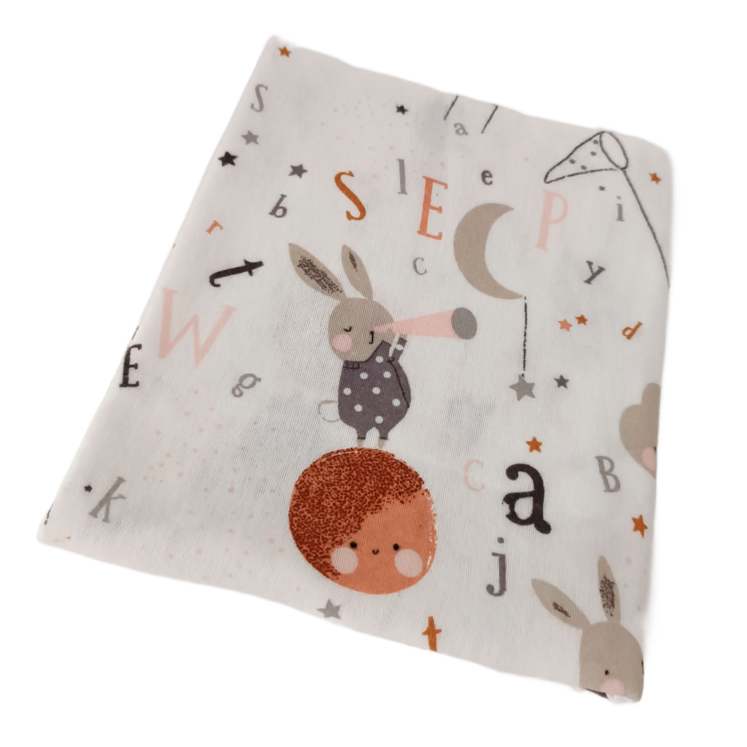 Фланелевая пелёнка (100% хлопок), размер 115х90 см