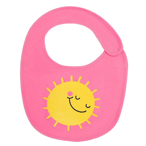 Слюнявчик Crockid Солнышко