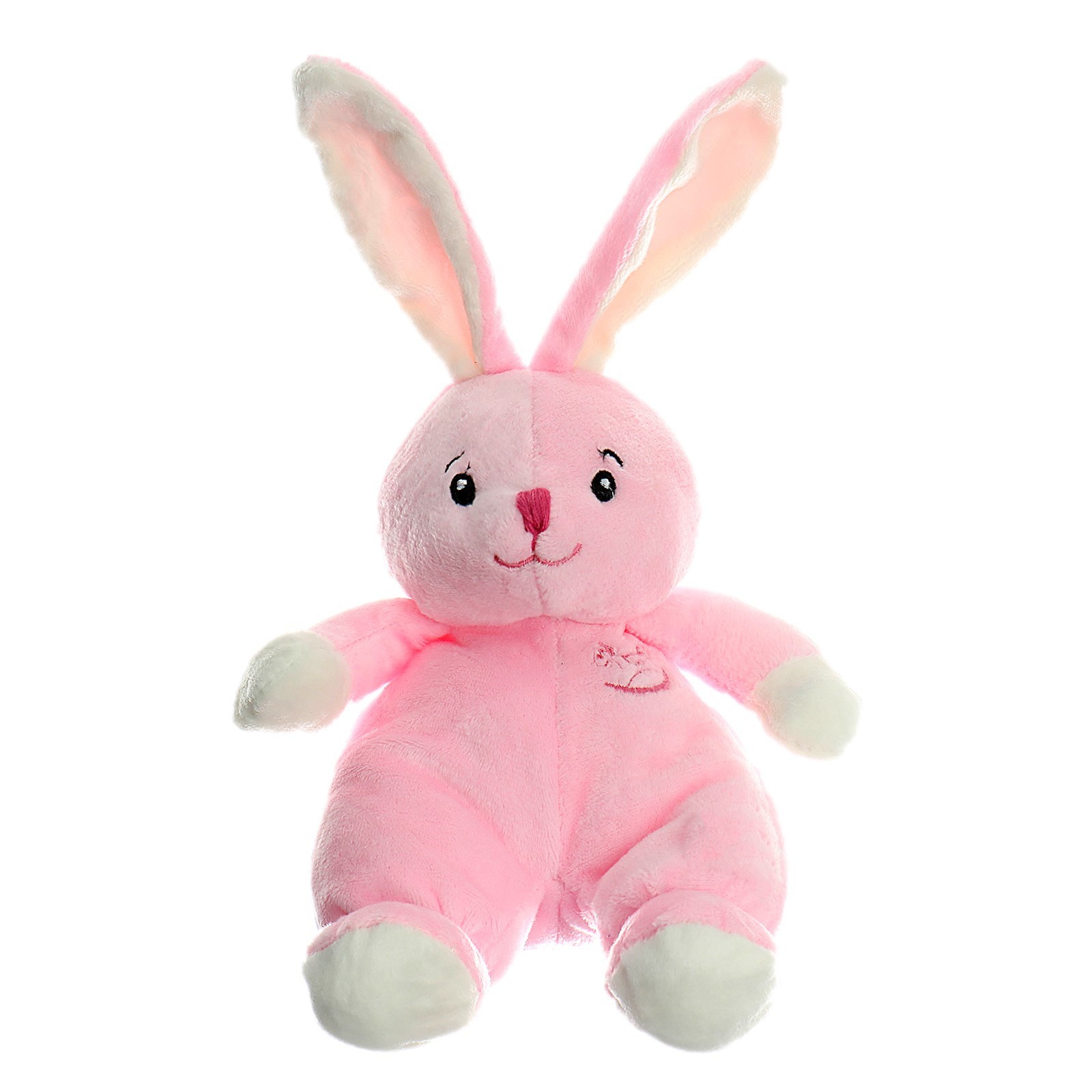 Мягкая игрушка-погремушка Зайка