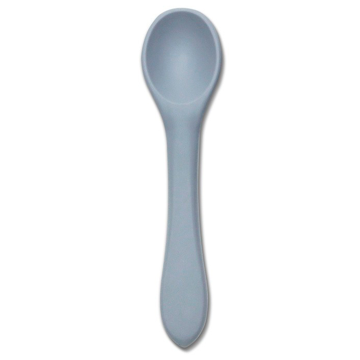 Силиконовая ложечка, голубая