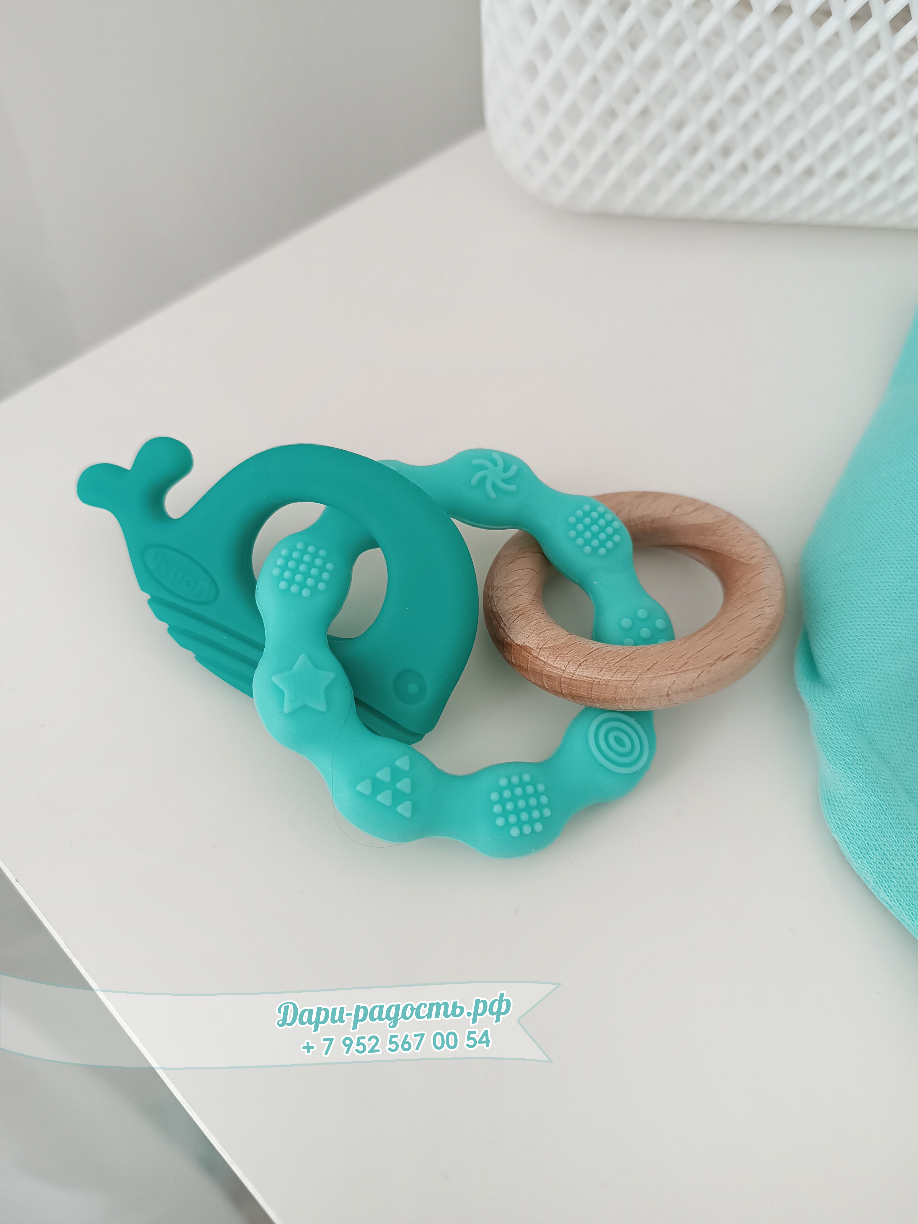 Корзина на рождение мальчика "Сокровища маленького капитана"