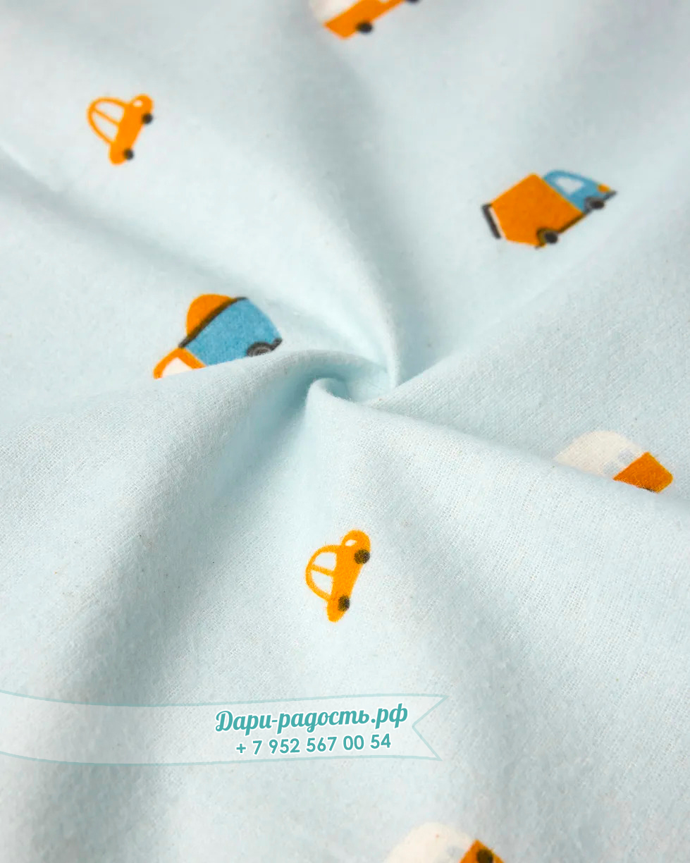 Большой торт из памперсов "Птенчик и машинки"